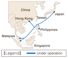 Submarine cables designed to withstand disasters