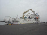 Subsea cable-laying vessel Kizuna