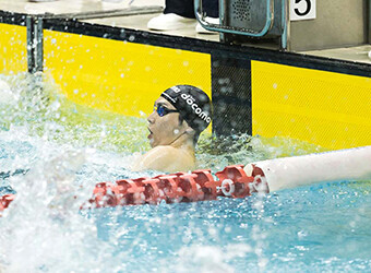 Image: Yamada finished with a time of 26:46 seconds, just missing out on first place to win the Silver Medal.