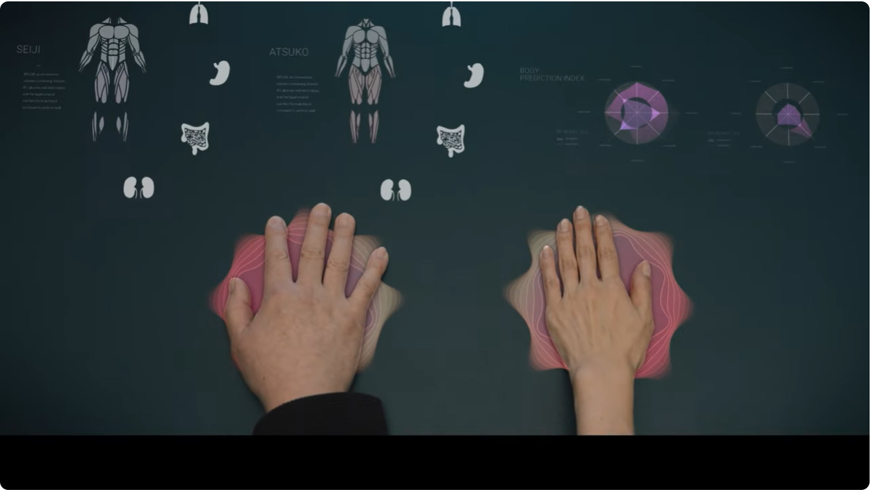 Image: NTT's "bio-digital twin" research