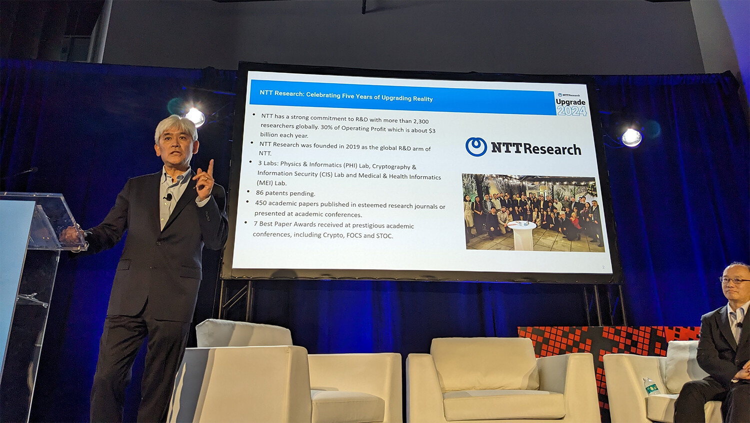 Image: 1) Press Conference by NTT Research and NTT R&D Planning Department