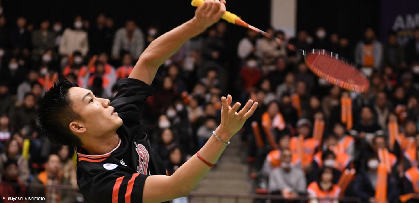 Image: Photograph of rugby footballer Kento MOMOTA during a match.