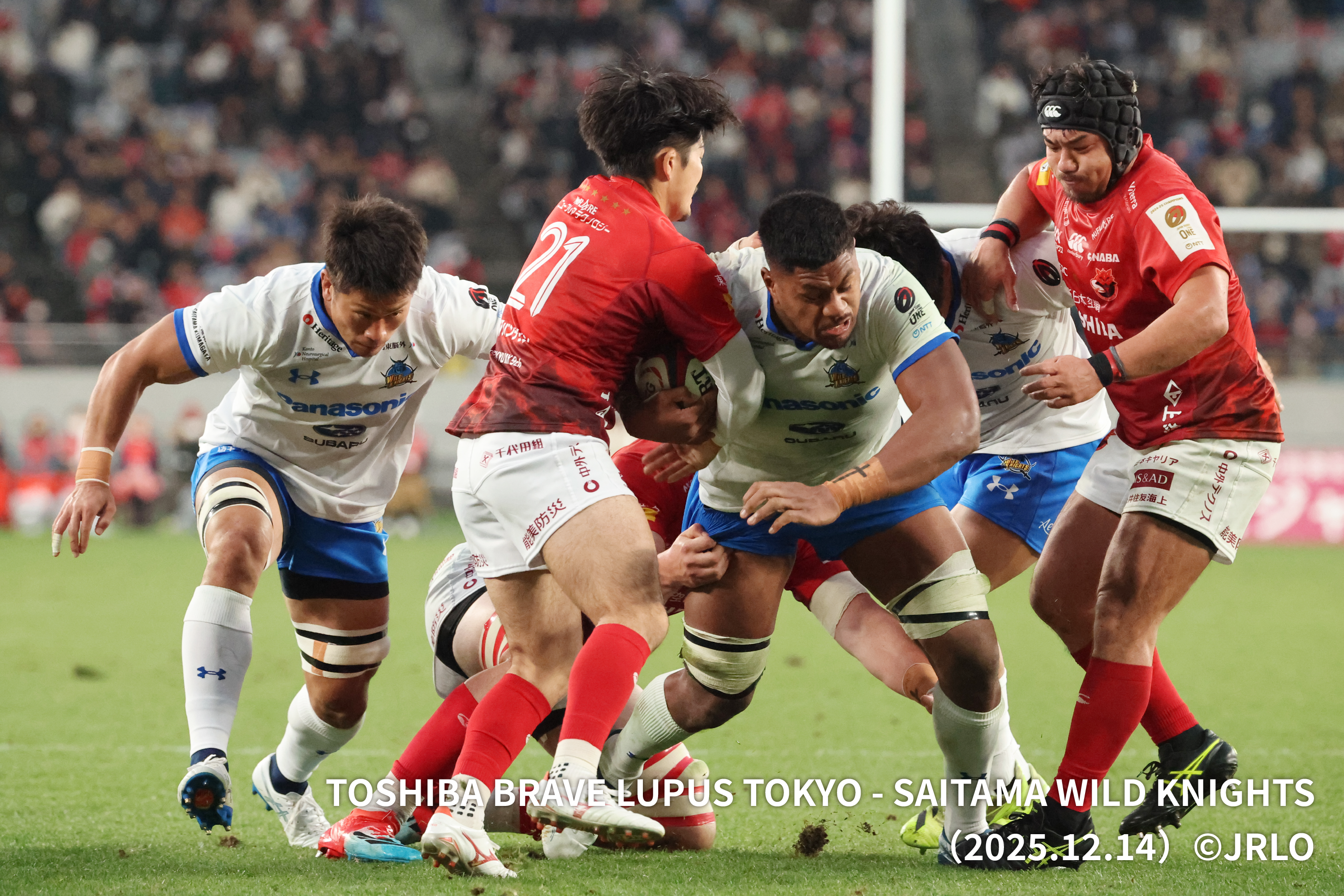 Photo of TOSHIBA BRAVELUPUS TOKYO - SAITAMA WILD KNIGHTS (2025.12.14) &copy;JRLO