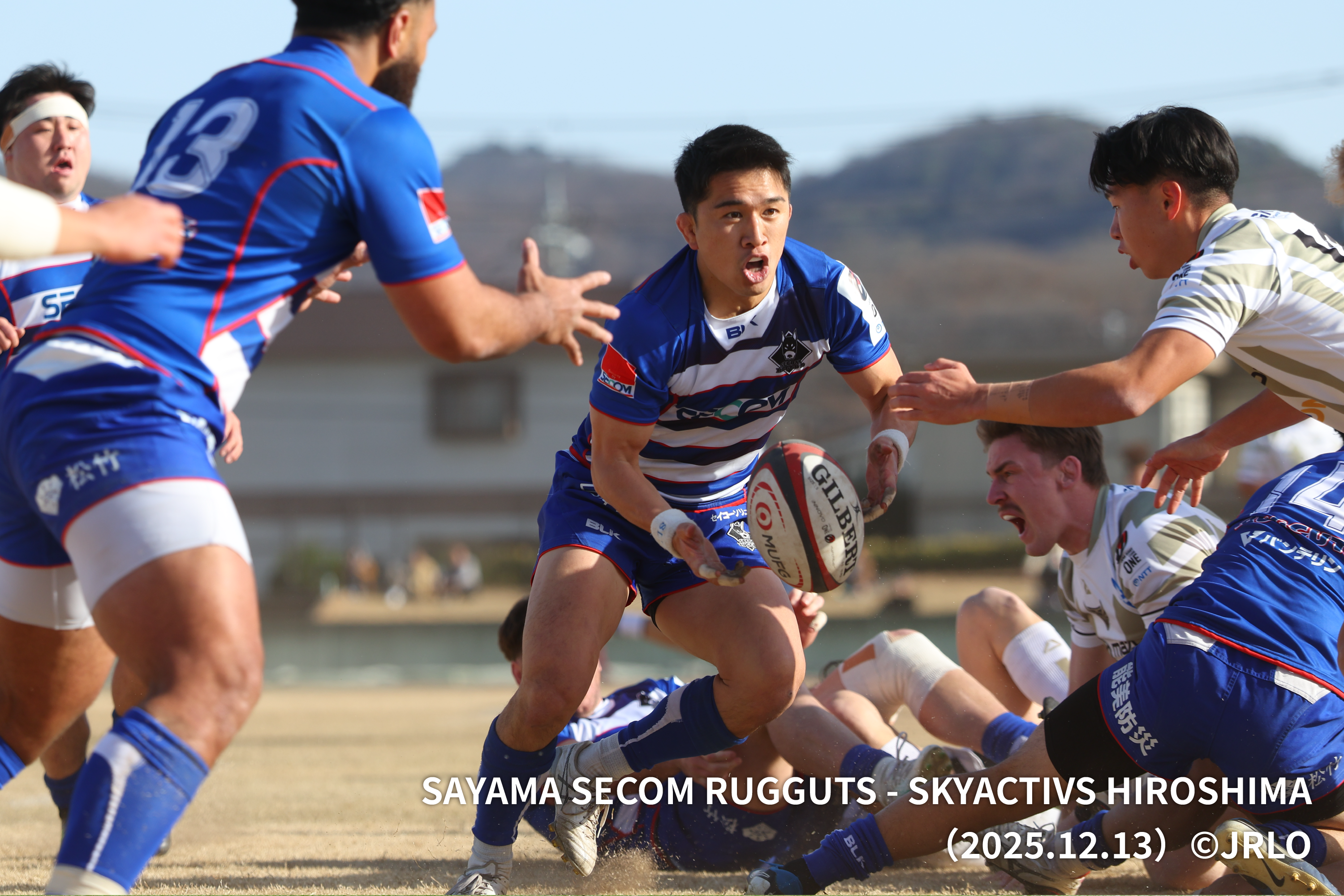 Photo of SAYAMA SECOM RUGGUTS - SKYACTIVS HIROSHIMA (2025.12.13) &copy;JRLO