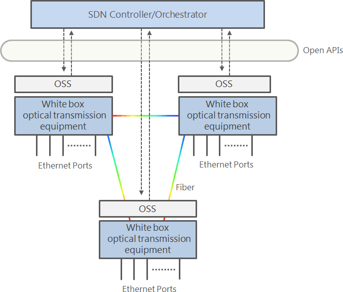 Total configuration with SDN controller