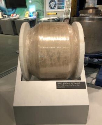 100km long VAD single mode optical fiber