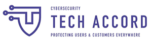 「Cybersecurity Tech Accord」のロゴ