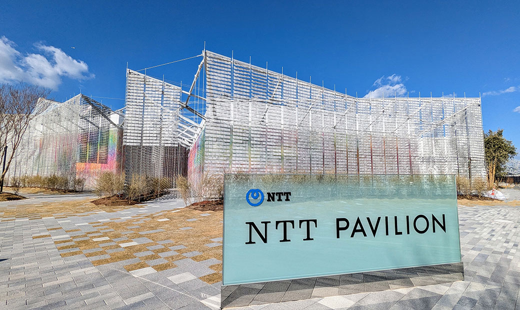 NTTパビリオンの全体イメージ