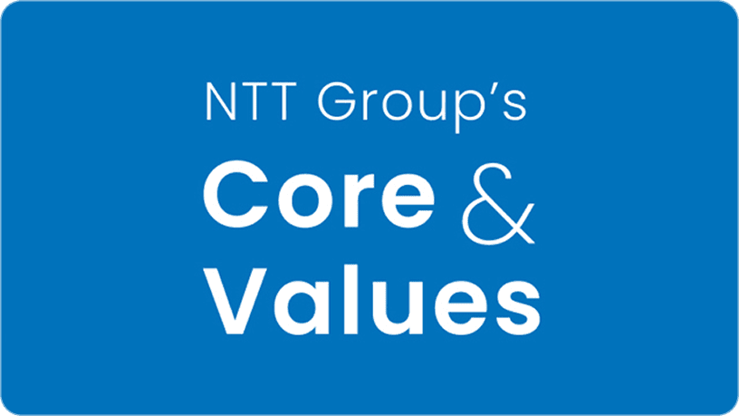 NTT Group's Core & Values
