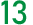 13日