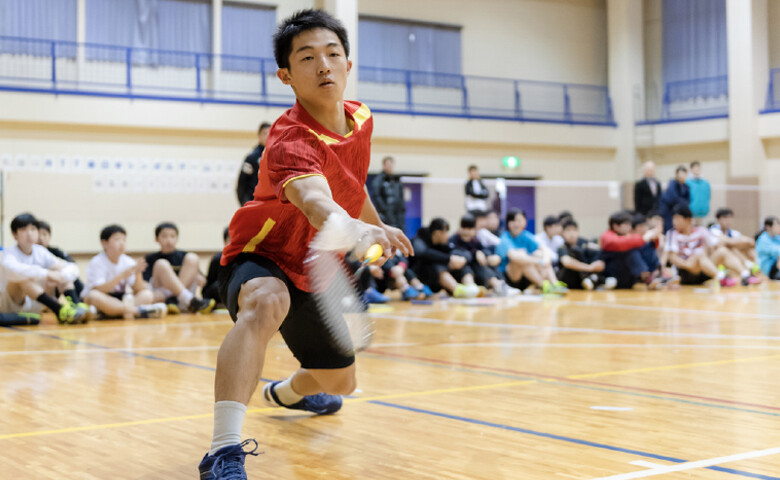 画像：トップ選手と試合できる「チャレンジマッチ」では、みんな真剣