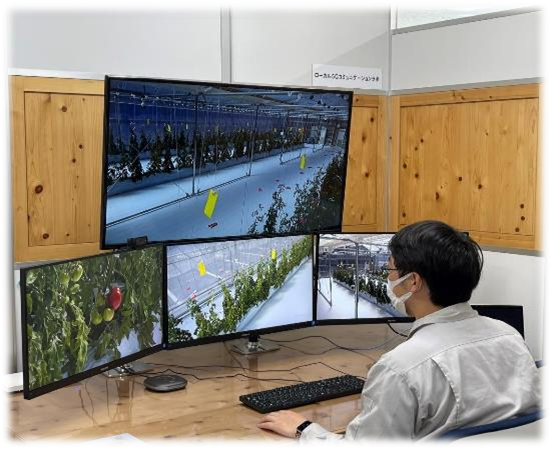 画像：スマート農業実現に向けたNTTの取組み