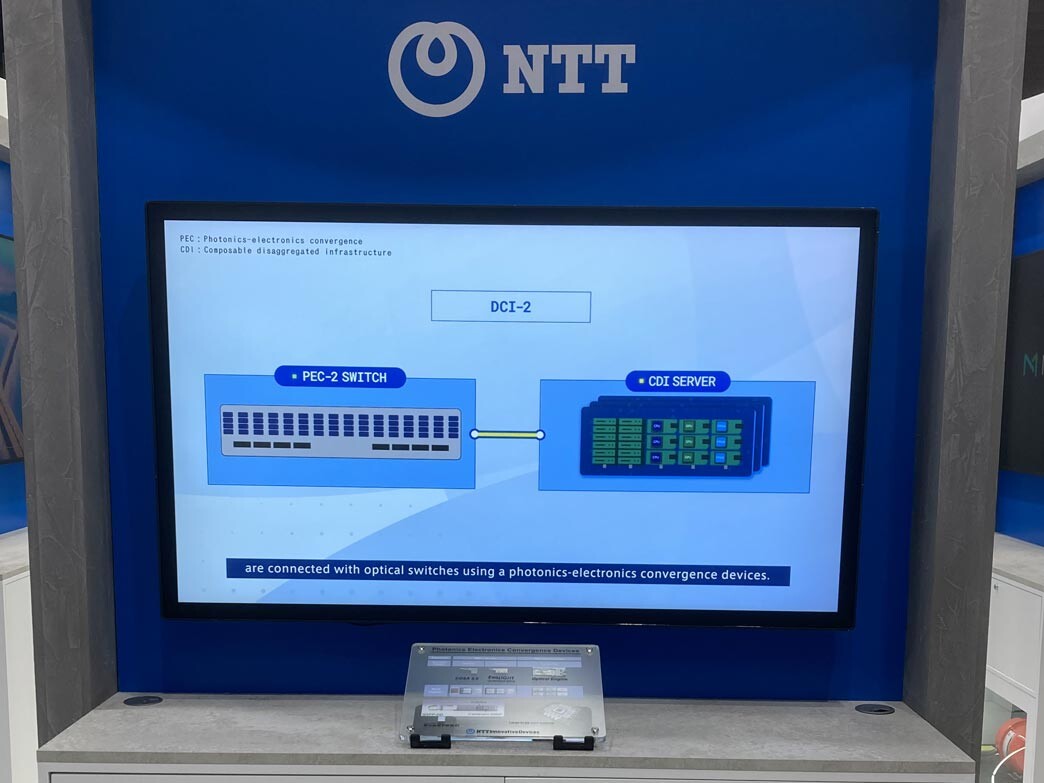 画像：NTT DATA Incブース