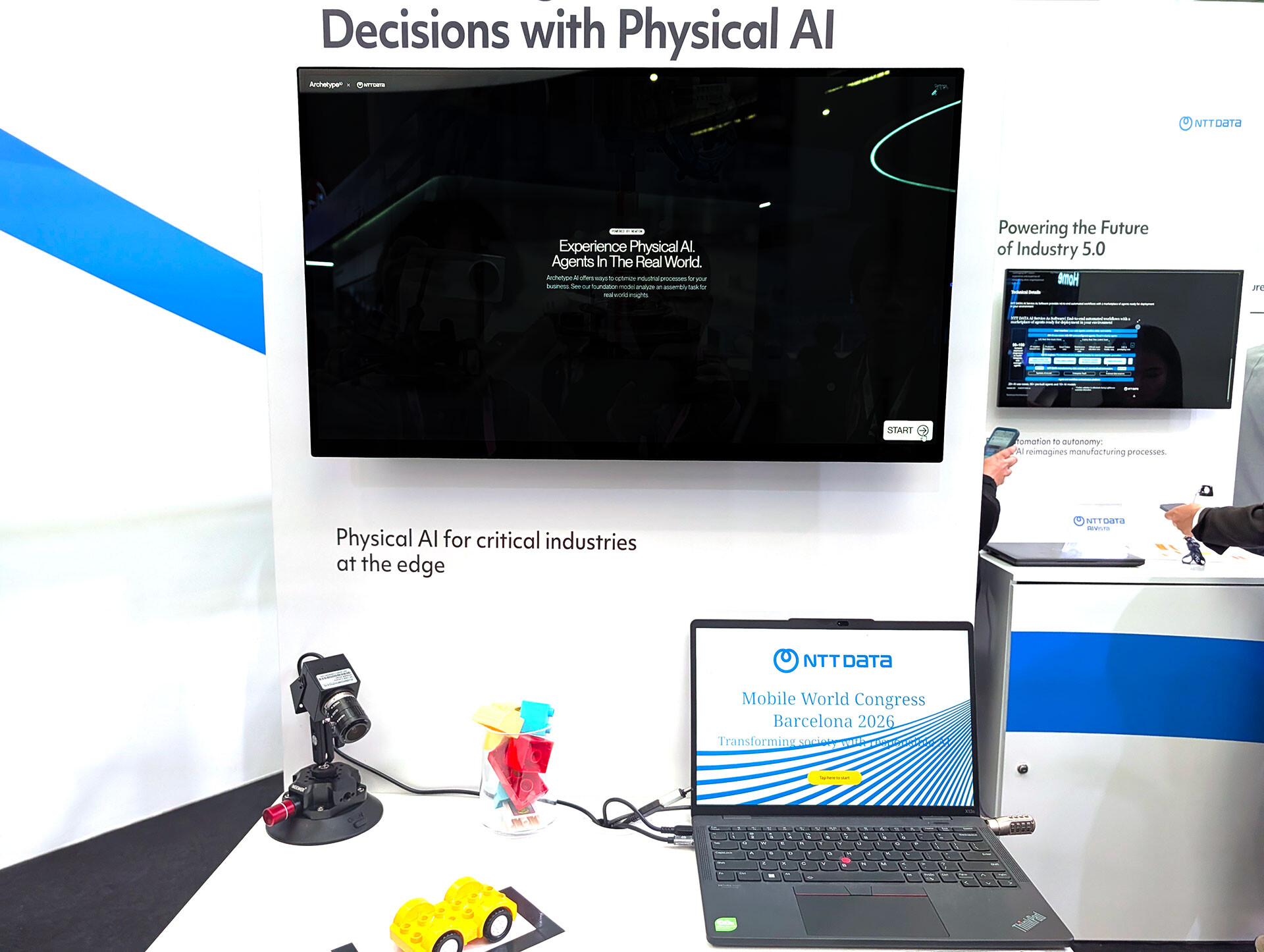 画像：【NTTデータグループ】サプライチェーンから店舗までを自律的に最適化する「Smart AI Agent®」と「フィジカルAI」