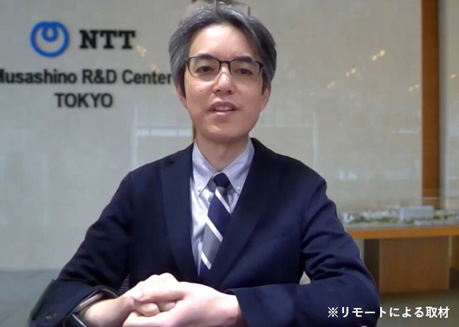 画像：NTTコンピュータ＆データサイエンス研究所主席研究員寺本 純司（てらもと・じゅんじ）氏
