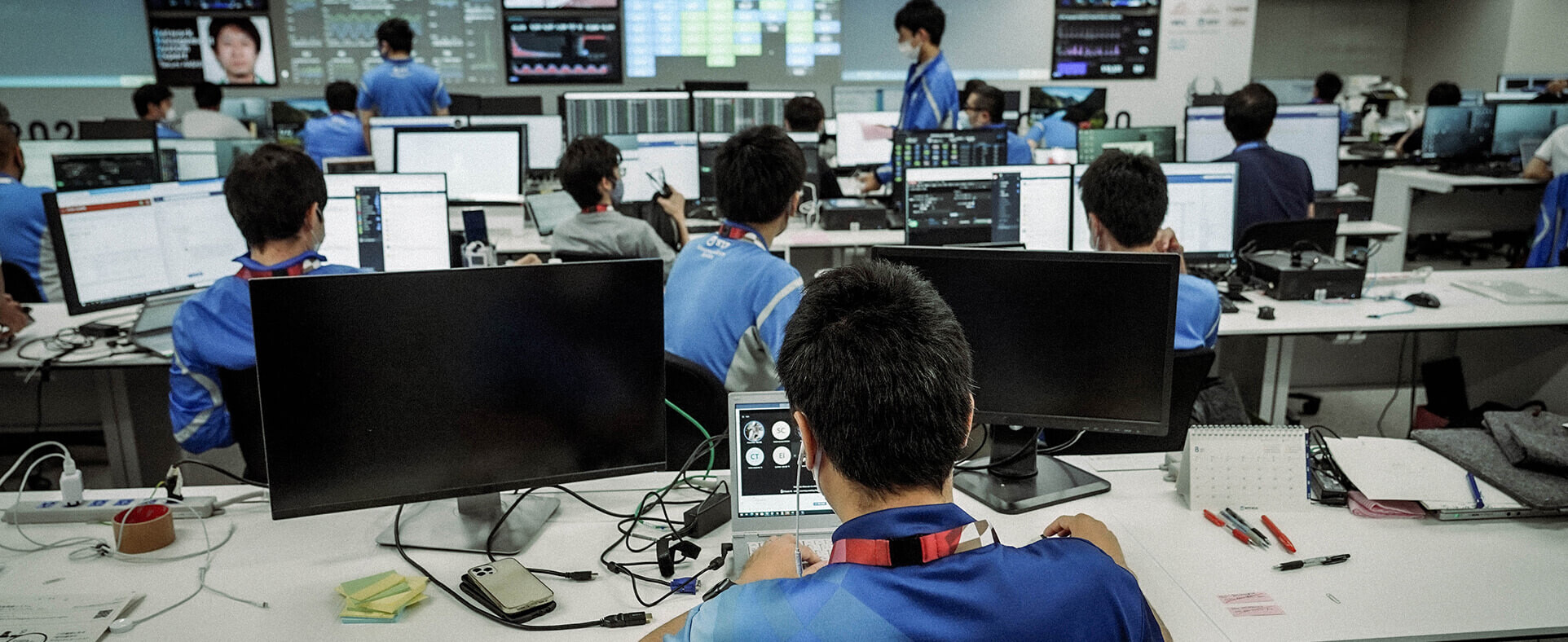 画像：様々な脅威や攻撃をブロックし大会の安定運営に貢献