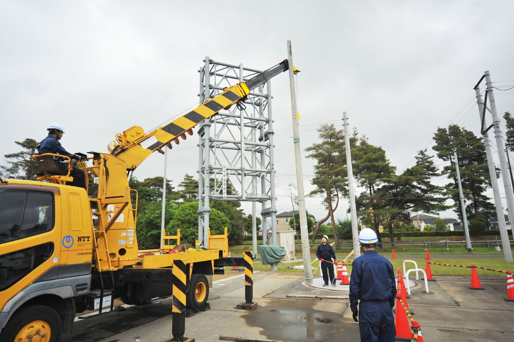 画像：6. 施工障害物近接検知のデモンストレーション