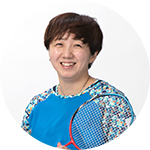 画像：山崎悠麻選手プロフィール写真
