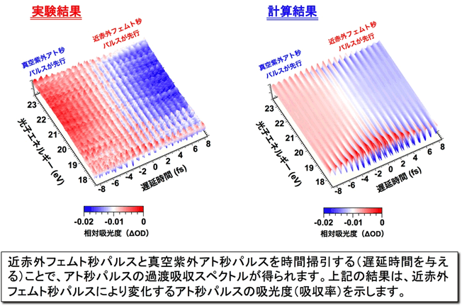 図3：過度吸収スペクトルの計測