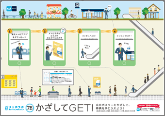 かざしてＧＥＴ！　告知ポスター