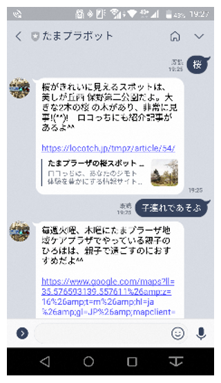 図6 地域チャットボットのイメージ