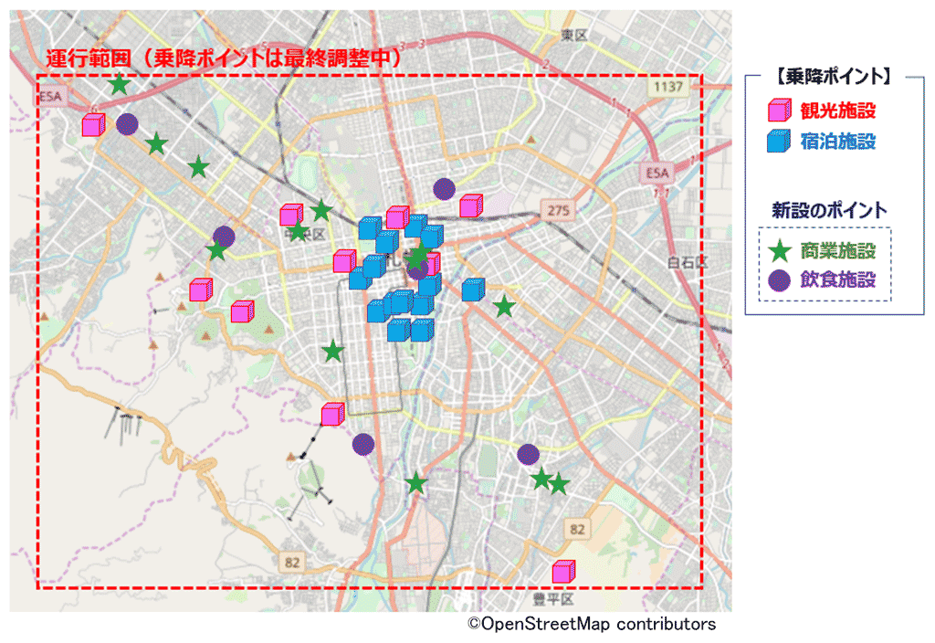 2019年度乗降ポイント