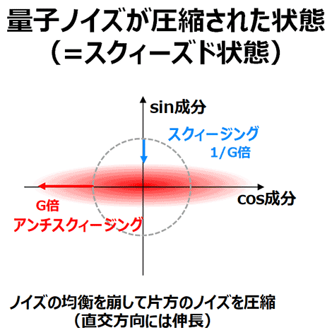 図4　スクィーズド状態のイメージ図