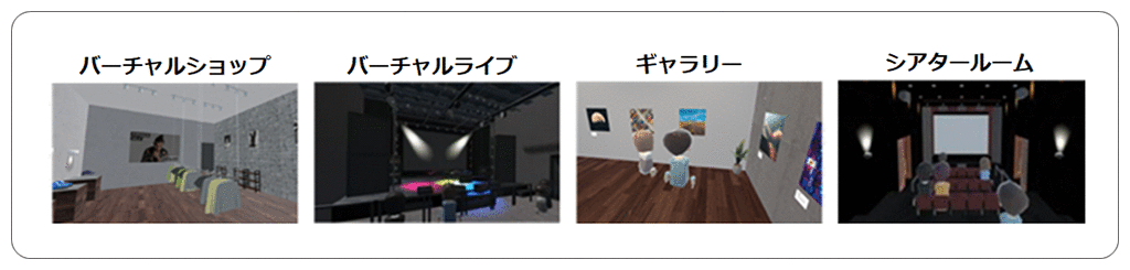 テンプレートを使って誰でも自由に簡単にオリジナルの3D空間を創作できるマイルーム
