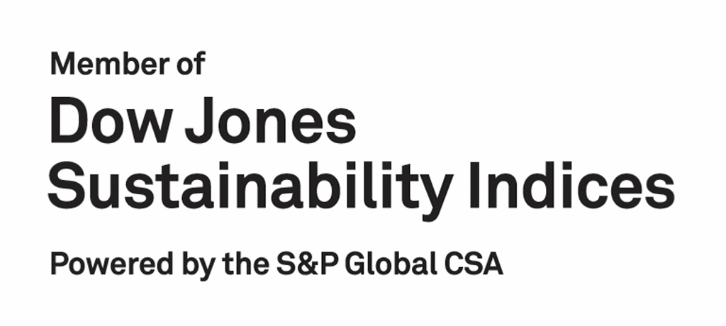 Member of Dow Jones Sustainability Indices