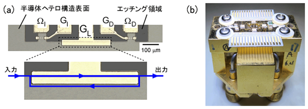 図3　量子化分配器実証用素子の写真