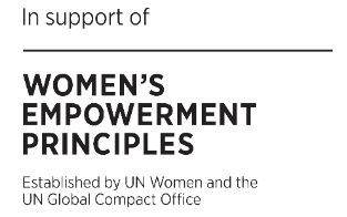 In support of WOMEN'S EMPOWERMENT PRINCIPLES Established by UN Women and the UN Global Compact Office