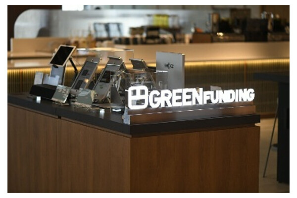GREEN FUNDINGブース（福岡）の画像。