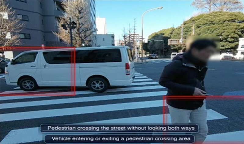 図3.2. ARグラスの画面。