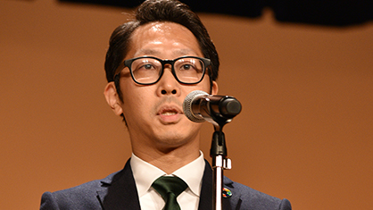 授賞式登壇の様子4