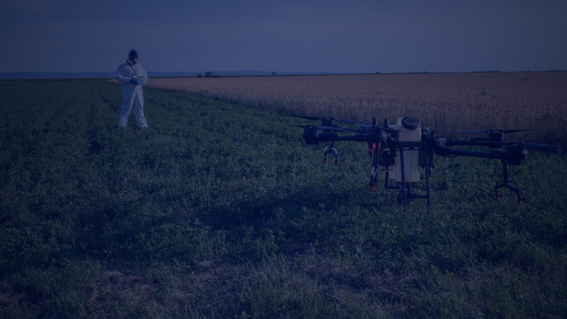 “ドローンビジョンAI:賢く見て、より良く育てる“のイメージ画像